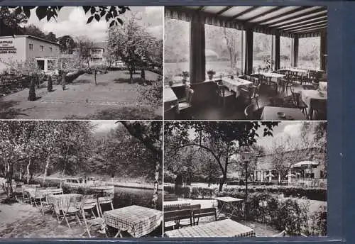[Ansichtskarte] AK Forsthaus an der Hubertusbrücke 4.Ansichten Berlin 39 Wannsee Stölpchenweg 1966. 
