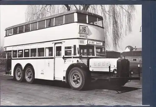 [Ansichtskarte] AK Berliner Verkehrsmittel Autobus ( Serie 1) Typ: Büssing D 38 Baujahr 1939. 