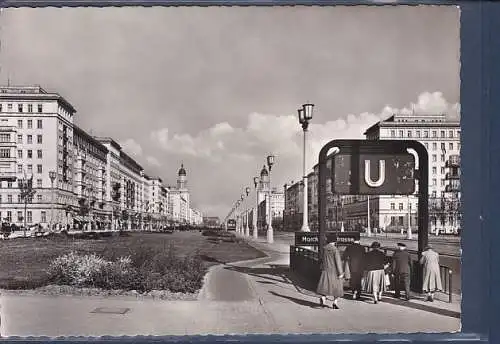 [Ansichtskarte] AK Berlin Stalinallee ( Frankfurter Allee) 1960. 