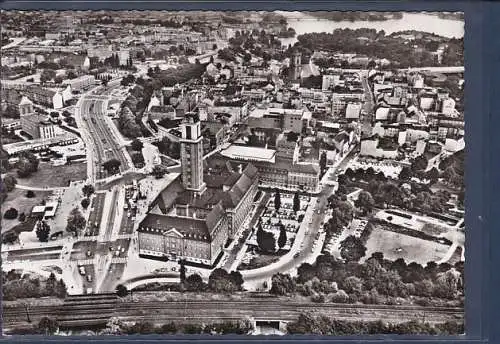 [Ansichtskarte] AK Berlin Spandau Rathaus und Altstädter Ring 1960. 