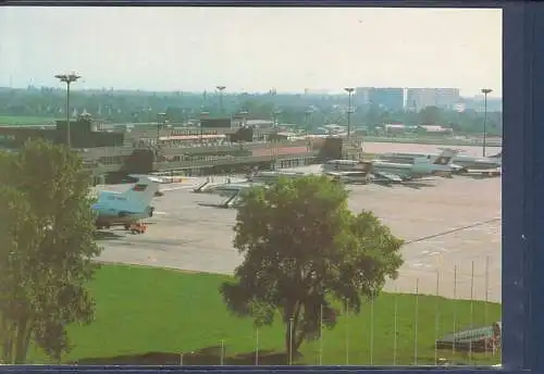 [Ansichtskarte] AK Interflug Betrieb Flughäfen Flughafen Berlin Schönefeld 1983. 