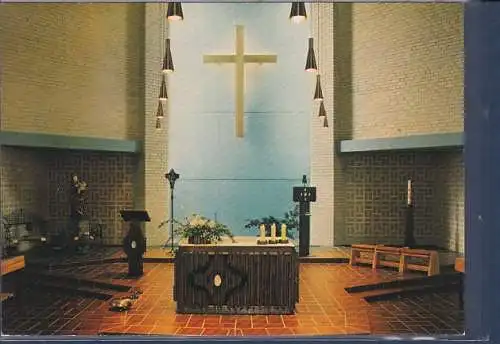 [Ansichtskarte] AK Katholische Pfarrkirche St. Maximilian Kolbe Berlin Spandau Maulbeerallee 15 1970. 