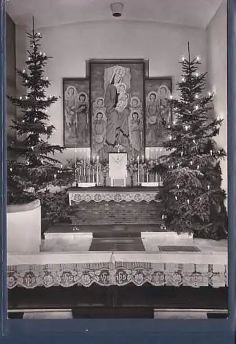 [Ansichtskarte] AK Pfarrkirche St. Maria Frieden Berlin Mariendorf 1963. 