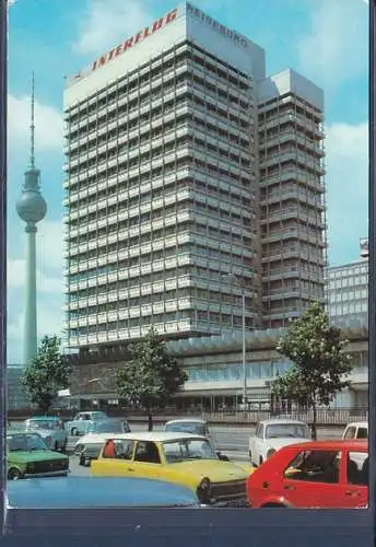 [Ansichtskarte] AK Interflug Deutsche Demokratische Republik Haus der Reisens Berlin 1983. 