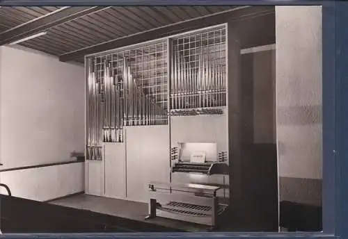 [Ansichtskarte] AK St. Johannes Evangelist Berlin Südende Neue Orgel 1960. 