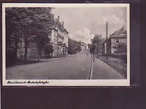 AK Bad Lausick Bahnhofstrasse 1940