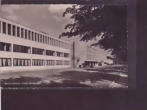 AK Berlin Dahlem Freie Universität 1965