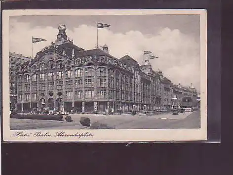 AK Hertie Berlin, Alexanderplatz 1940