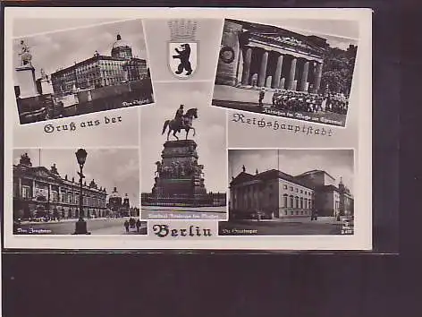 AK Gruß a.d. Reichshauptstadt Berlin 5.Ansichten 1940