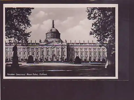 AK Potsdam Sanssouci Neues Palais Ostfront 1940