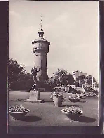 AK Forst (Lausitz) Wasserturm 1980