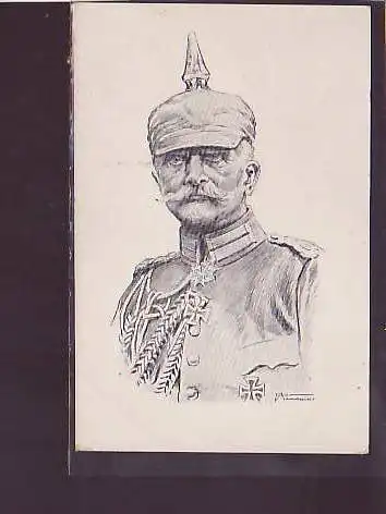 AK Wohlfahrtskarte Generalfeldmarschall von Mackensen 1914