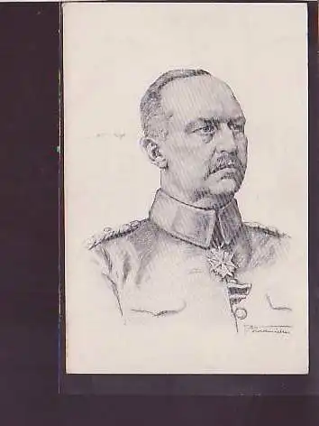 AK Wohlfahrtskarte Generalleutnant von Ludendorff 1914