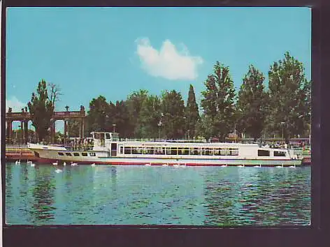 AK MS Strandbad Ferch Weiße Flotte Potsdam 1974