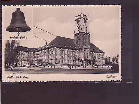 AK Berlin Schöneberg Rathaus-Freiheitsglocke 1950