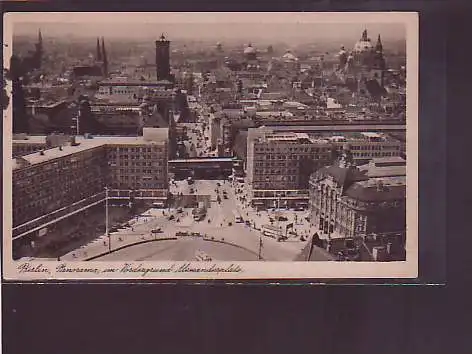 AK Berlin Panorama, im Vordergrund Alexanderplatz 1941