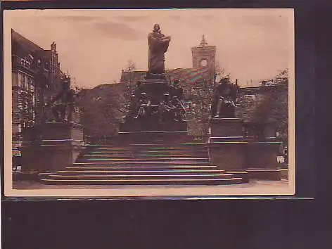 AK Berlin Luther Denkmal 1916