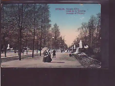 AK Berlin Sieges Allee 1912 