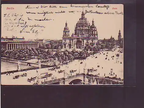 AK Berlin Dom 1912