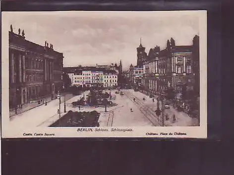 AK Berlin Schloss Schlossplatz 1929