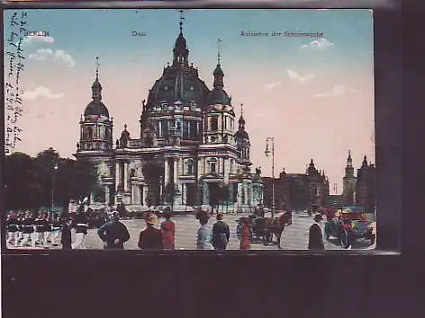AK Berlin Dom - Aufziehen der Schlosswache 1914