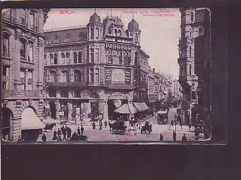 AK Berlin Passage Ecke Friedrich u. Behrensstrasse 1906