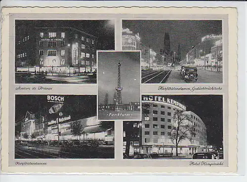 AK Gruß aus Berlin 5.Ansichten 1955