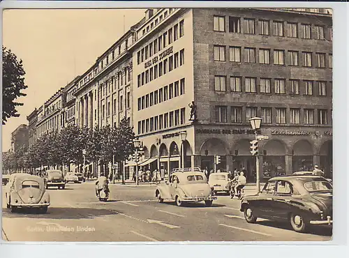 AK Berlin Unter den Linden 1962
