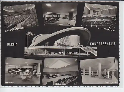 AK Berlin Kongresshalle 7.Ansichten 1960