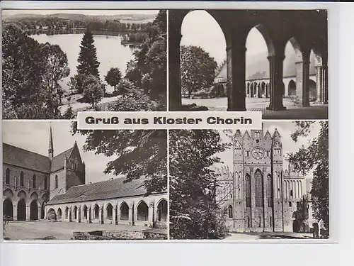 AK Gruß aus Kloster Chorin 4.Ansichten 1971