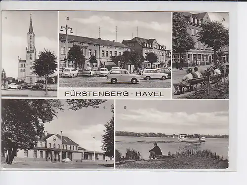 AK Fürstenberg - Havel 5.Ansichten 1985