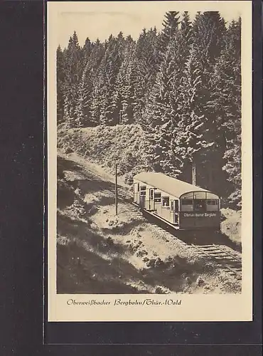 AK Oberweißbacher Bergbahn 1954