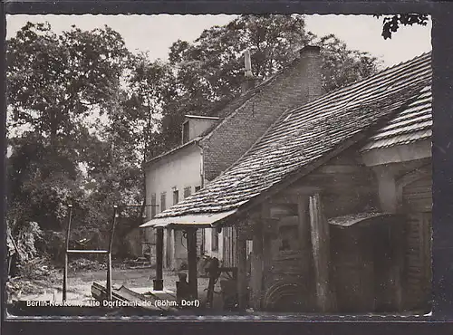 AK Berlin Neukölln Alte Dorfschmiede 1960