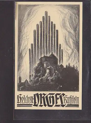 AK Helden Orgel Kufstein 1940