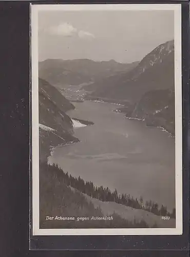 Foto AK Der Achensee gegen Achenkirch 1940
