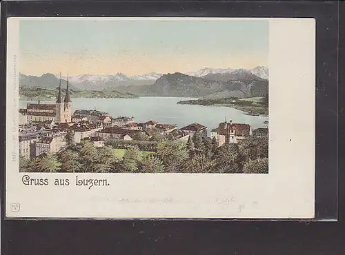 AK Gruss aus Luzern 1920