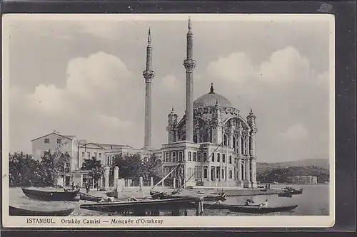AK Istanbul Ortaköy Camisi - Mosquee d´Ortakeuy 1940