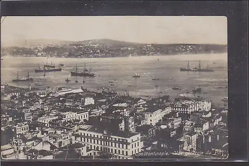 AK Constantinople Vue generale du Port 1920