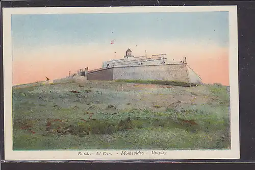 AK Fortaleza del Cerro - Montevideo - Uruguay 1925