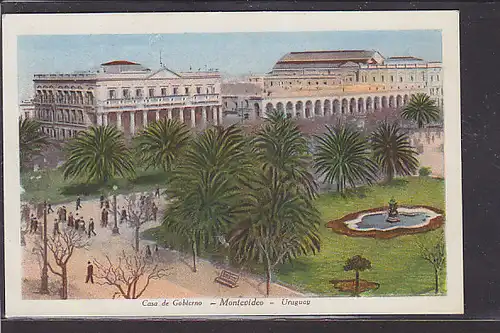 AK Casa de Gobierno - Montevideo - Uruguay 1925