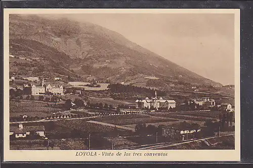 AK Loyola - Vista de los tres conventos 1930