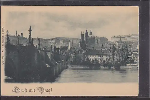 AK Gruß aus Prag! 1910