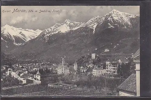 AK Kurort Meran Tirol 1909