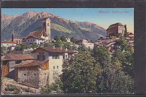 AK Merano: Scena 1920