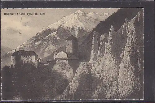 AK Merano: Castel Tyrol 1926