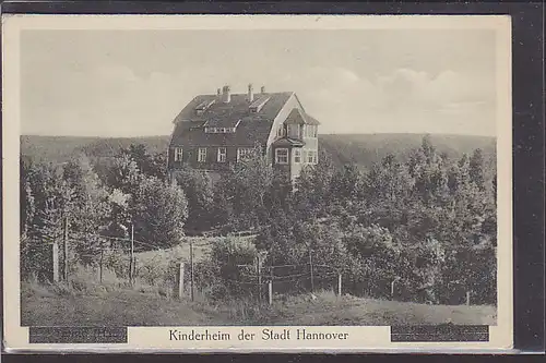 AK Kinderheim der Stadt Hannover 1930