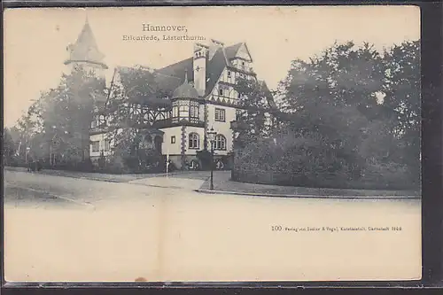 AK Hannover Eilenriede, Listerthurm 1900