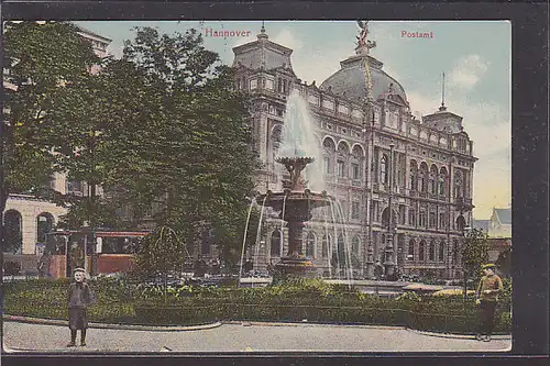 AK Hannover Postamt 1909