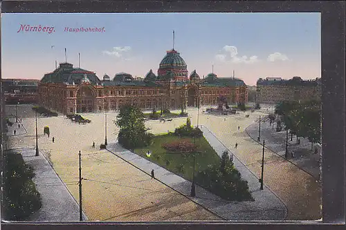 AK Nürnberg Hauptbahnhof 1926