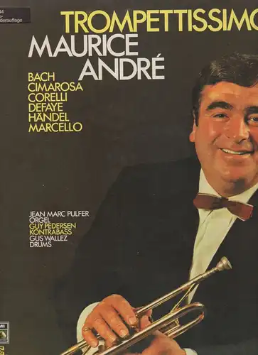 Klassik LP: TROMPETISSIMO   Maurice Andre, 1971, 200 gramm